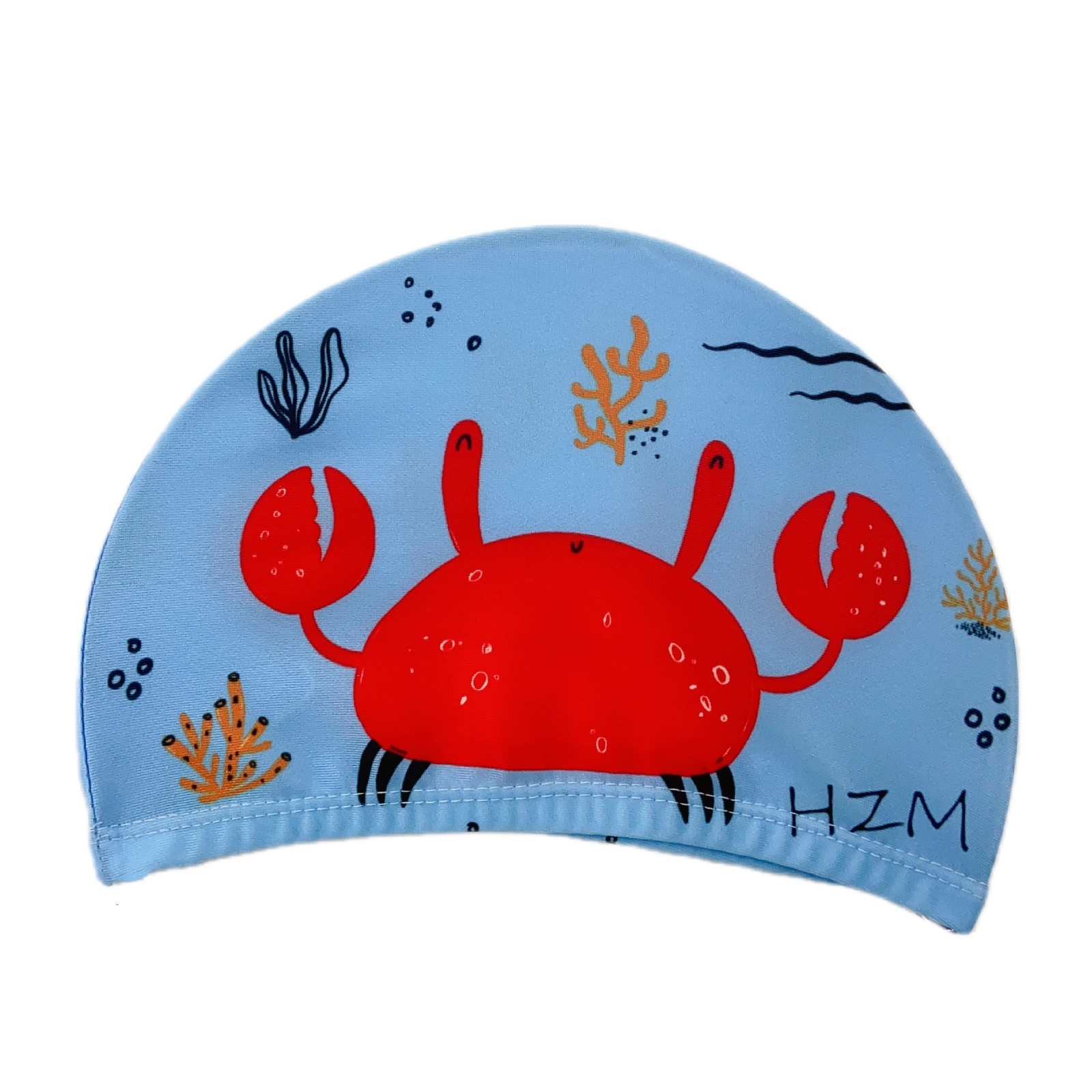 Childrens Swimming Cap Boys and Girls Small Medium Large Kids Cartoon Cute Comfortable Breathable NonTightening Ear Protection Swimming Pool Swimmin 2