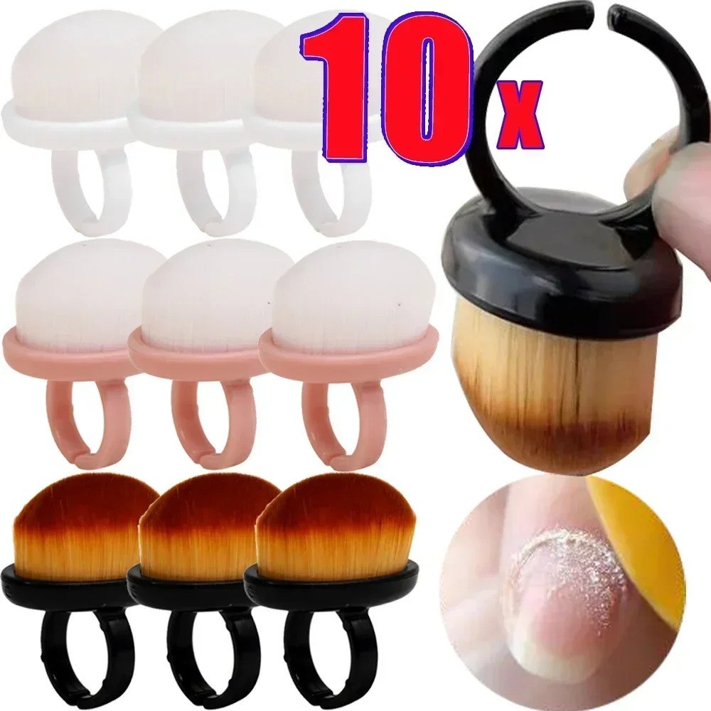 Professional Nail Dust Brush Nails Art Brush Remove Gel Polish Powder Cleaning Tool Beauty Makeup Brushes Manicure Accessories 250716