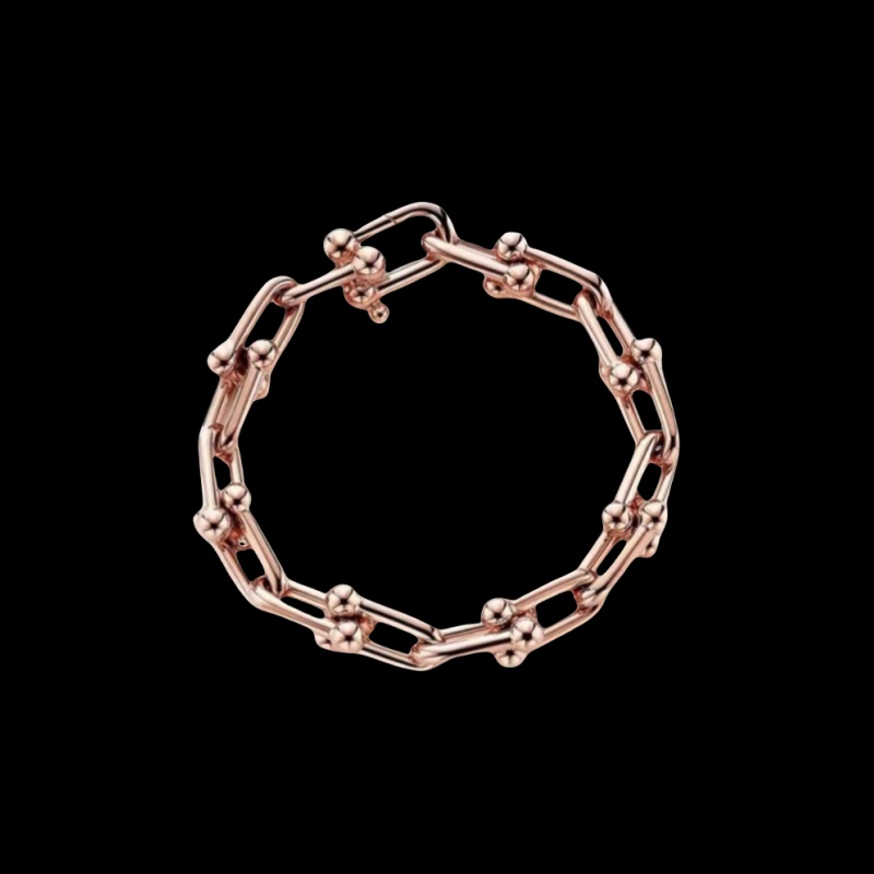 Dainty designer bracelet men trendy plated silver bracelets jewlery designer for women unique U shape horse hoof ring bracelet designer personality daily dd0122