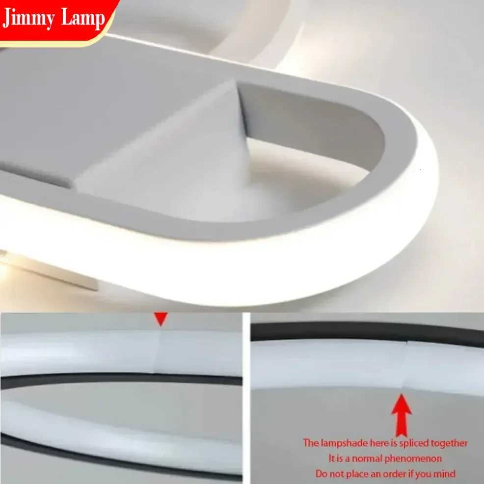 Nordic Creative 3-color Light LED Strip Ceiling Light for Living Room Balcony Entrances Stairs Home Corridor Lighting Decoration XJ250725