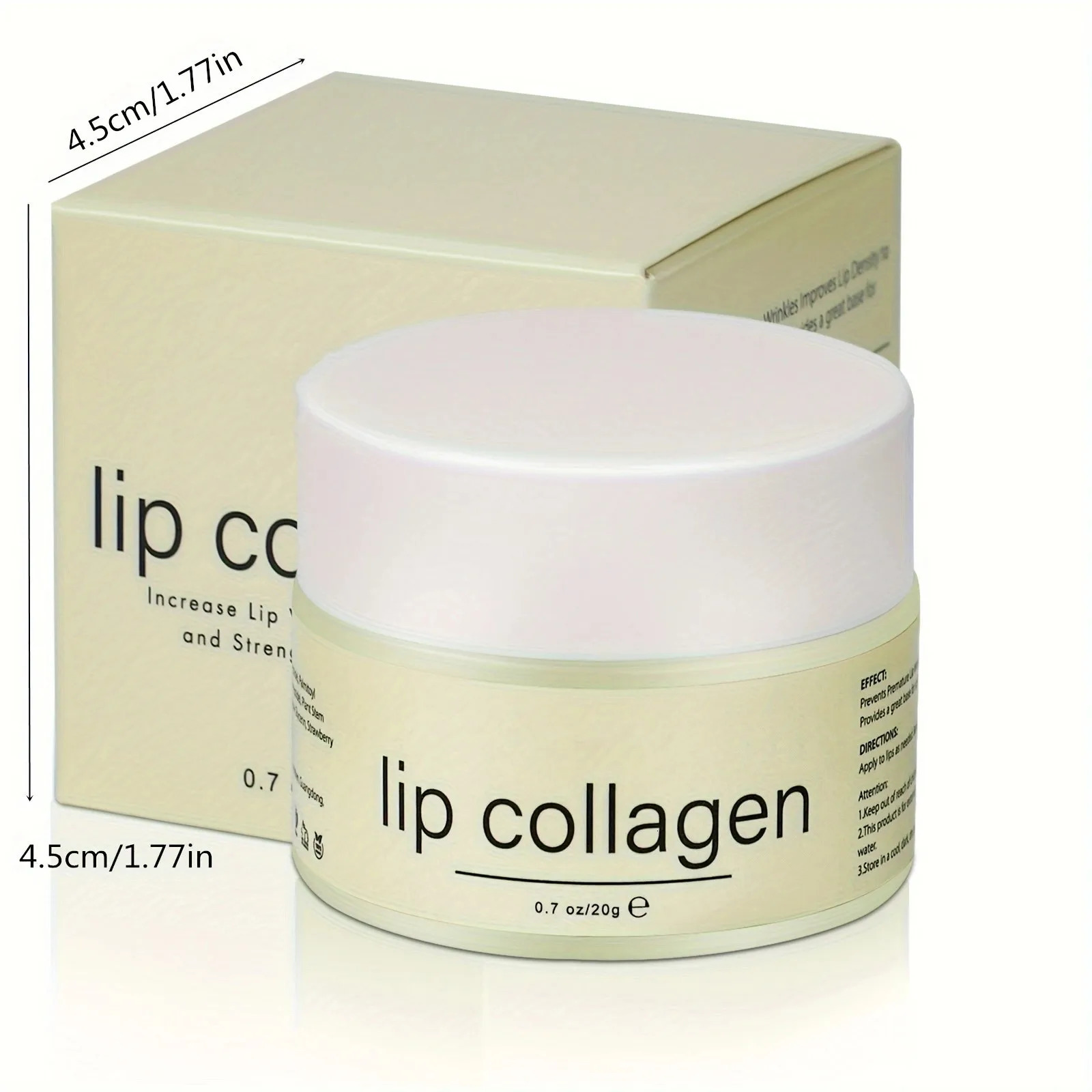 20g Plant stem cells Vitamins E A Collagen Lip Butter 250716