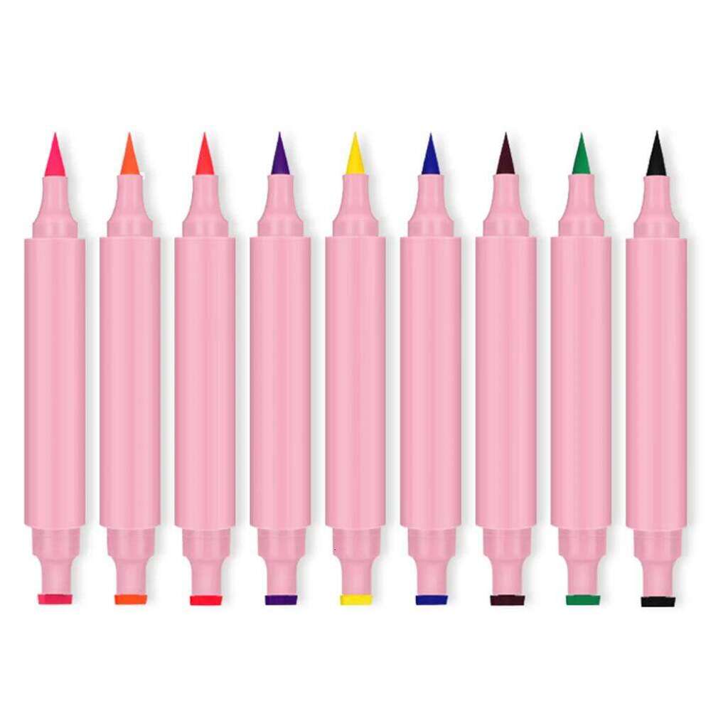 Private Label Triangle Stamp Liquid Eyeliner Custom Bulk Colorful Pink Box Fast Dry lticolor Waterpoof Eye Liner pen Makeup X250726