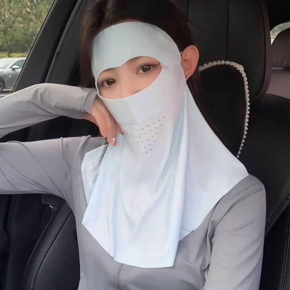 Sun Protection Mask Outdoor Sport Sunscreen Mask UV Protection Breathable Neck Gaiter Anti-UV Mask Silk Mask Z250725