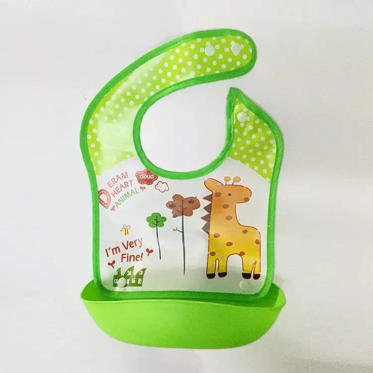 Waterproof Sleeveless Baby Feeding Bib - Anti-Dirt Protective Clothing