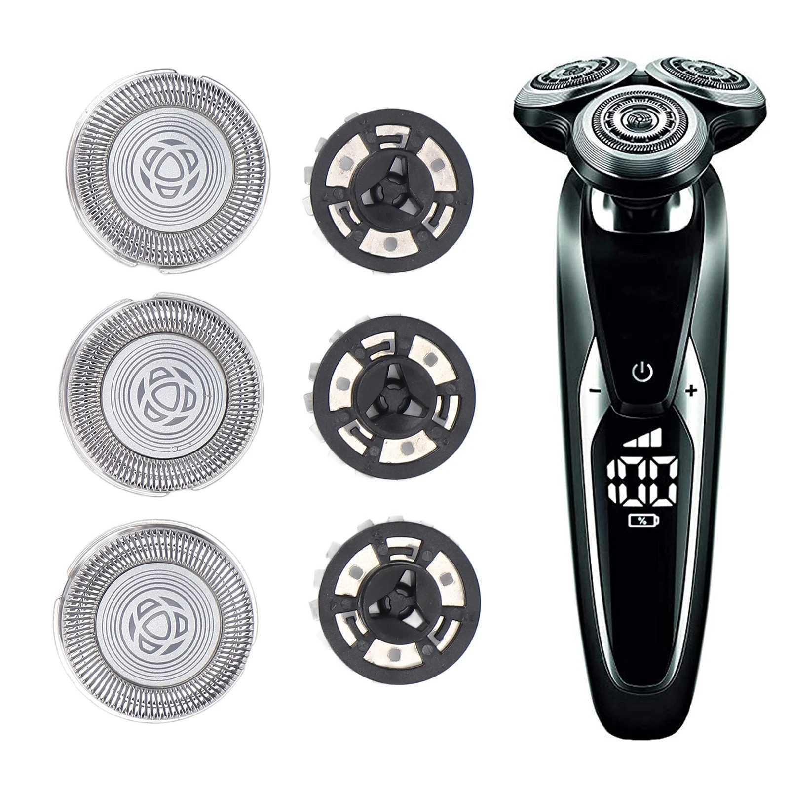 3pcs Shaver Replacement Blades Stainless Steel Razor Cutter Head for S3000 S3102 new 250715