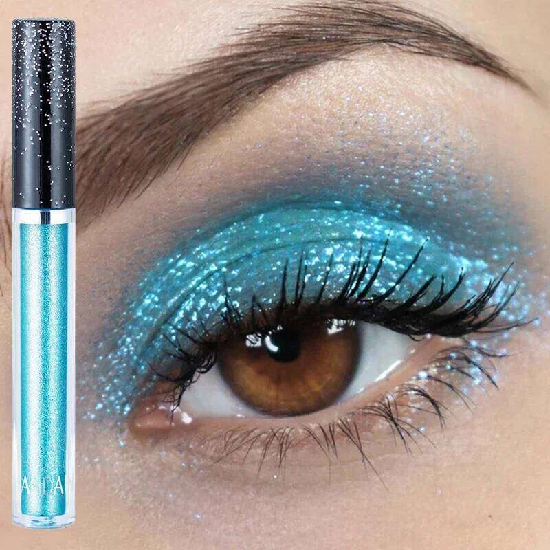 HANDAIYAN Liquid Metallic Dia Shiny Shadow Pen Giltter Pink Eyeshadow Lasting Shimmer Pearlescent Eye Cosmetic X250726