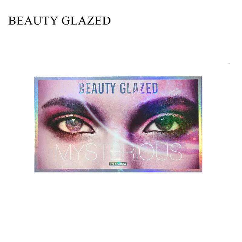 Beauty Glazed Mysteriou 18 color Eyeshadow Palette Matte, Shimmer, Glitter - lti-Reflective Shades for Stunning Makeup Looks