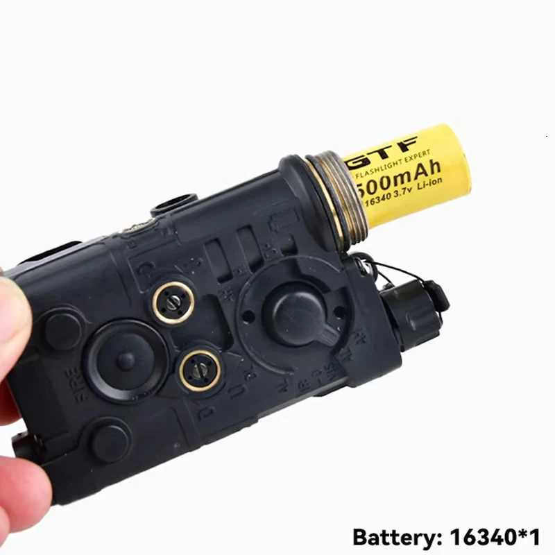 Tactical Airsoft NGAL Simple Version Red Dot Green Blue Indicator White LED Light Fits 20mm Rail Hunting Outdoor Weapon Gun W250722
