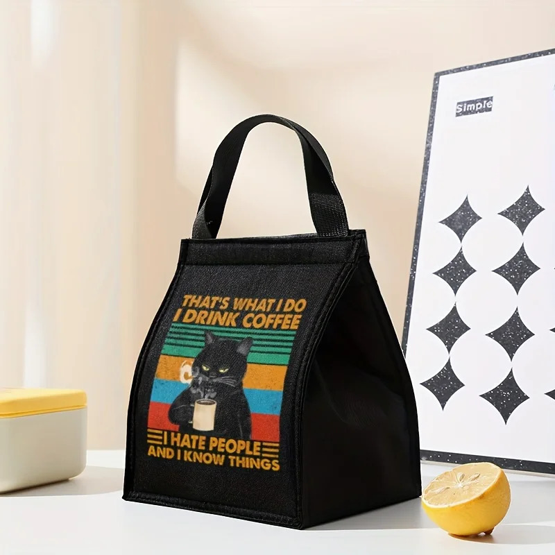 Portable lunch bag waterproof insulation box bento bag dinner insulation bag large capacity insulation and refrigeration 250723