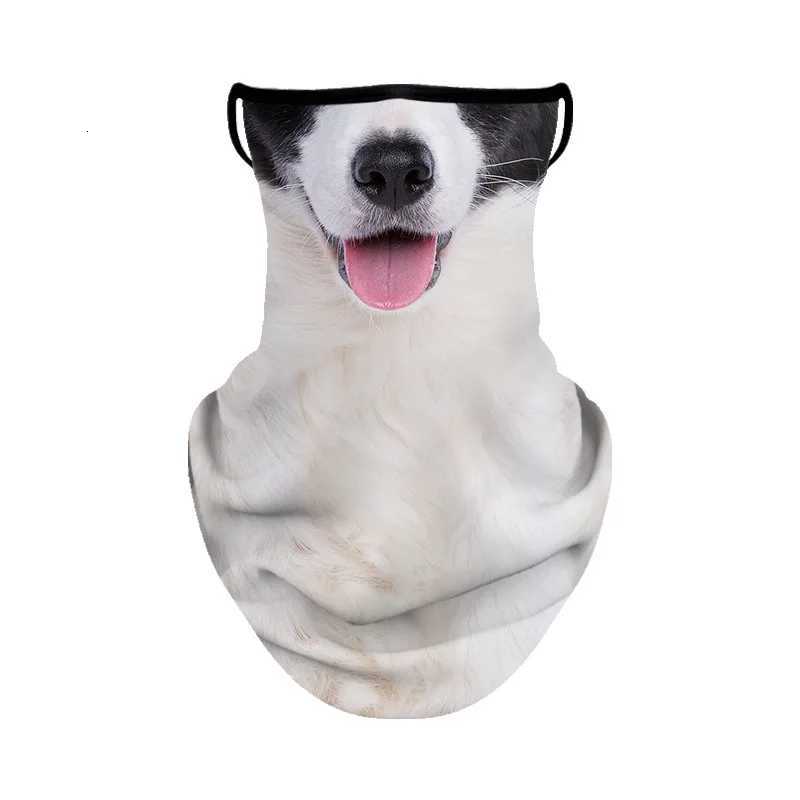 1pc 3D Cat Dog Cute Animal Balaclava Motorcycle Hat Summer lce Silk Breathable Bandana Cycling Running Face Mask Cover Scarf Z250725