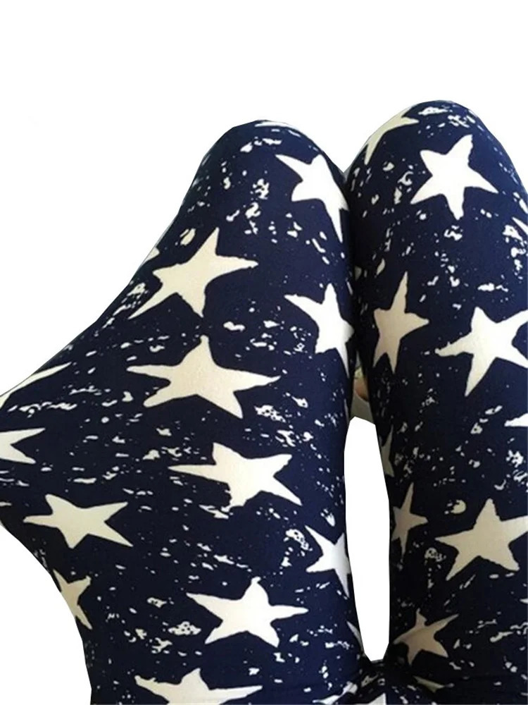 CUHAKCI Summer Printing Women Leggings Cropped Pants Casual Stretched Graffiti Tie Dyed Elastic s 250725