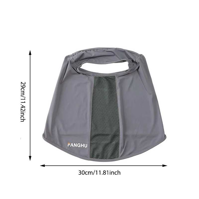 Anti-UV Full Face Mask Silk Cycling Face Cover Breathable Neck Gaiter Face Mask Motorcycle Running Cooling Sunscreen Mask Z250725