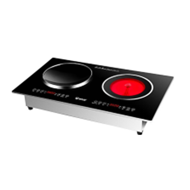 AKASHA induction cooker + electric ceramic stove combination built-in 2400W+2400W high-power, Fierce fire, high efficiency, energy saving ADCD-113