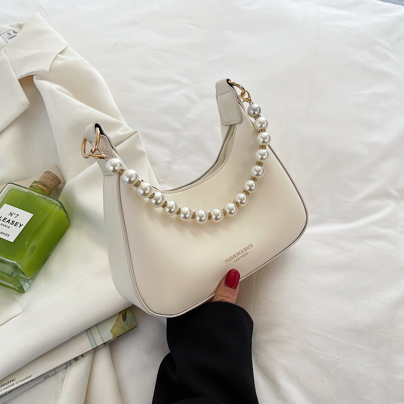 Luxury Luxury bag Brand Designer Bag Women's Bag Spring Summer New Fashion Trendy French Niche Design Baguette Underarm Bag Chain Shoulder Crossb