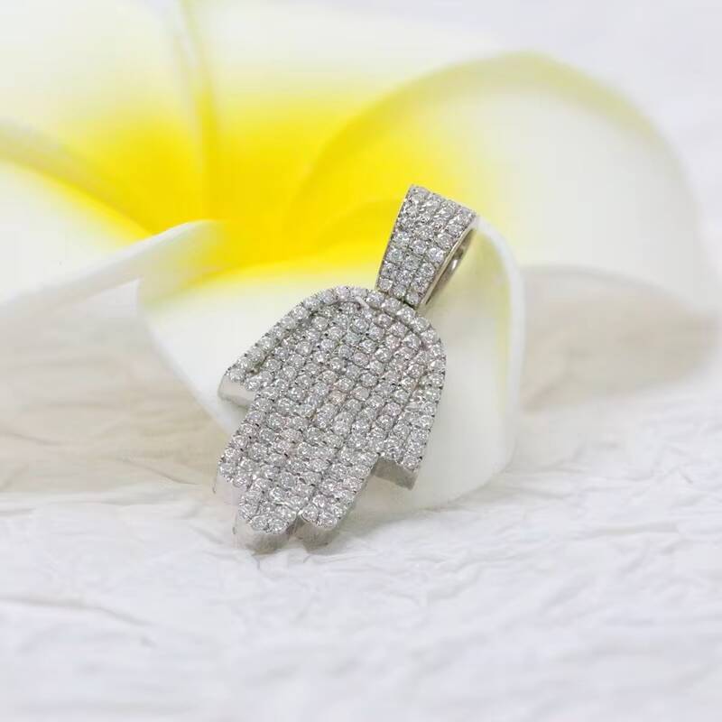 Paston Customized Jewelry Moissanite Hip Hop Figure Pendant Any Venue Available for Men Silver or Gold Available