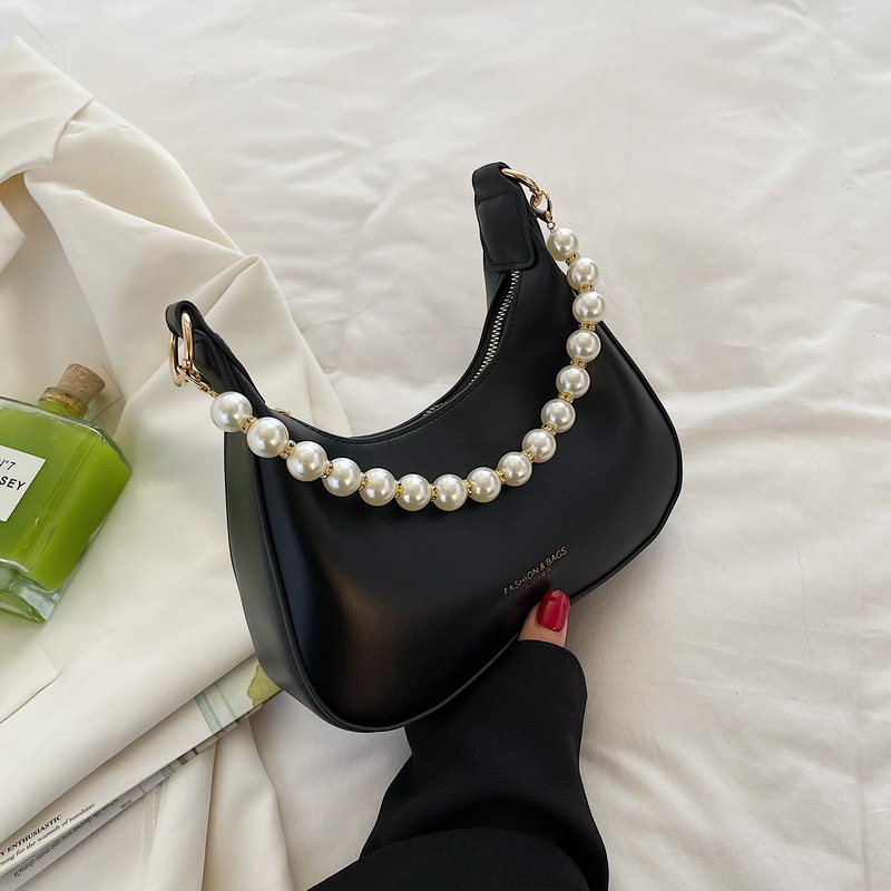 Luxury Luxury bag Brand Designer Bag Women's Bag Spring Summer New Fashion Trendy French Niche Design Baguette Underarm Bag Chain Shoulder Crossb