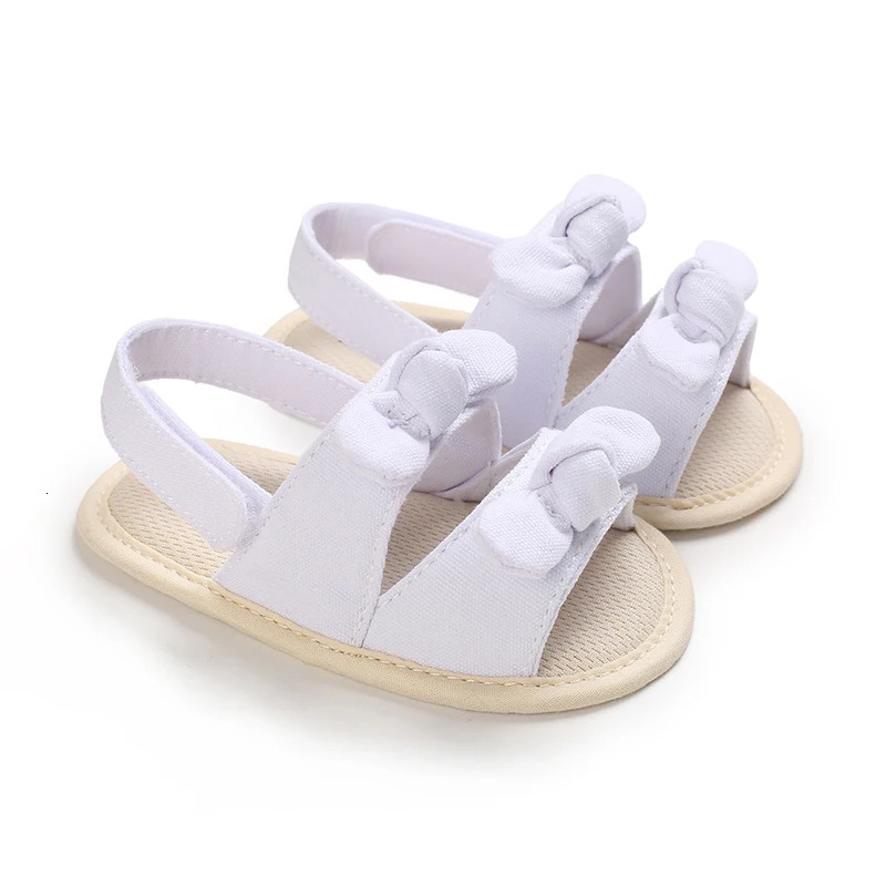 180M born Baby Girls Summer Shoes Sandals First Walkers Casual Soft Sole Toddler Shoes 250725