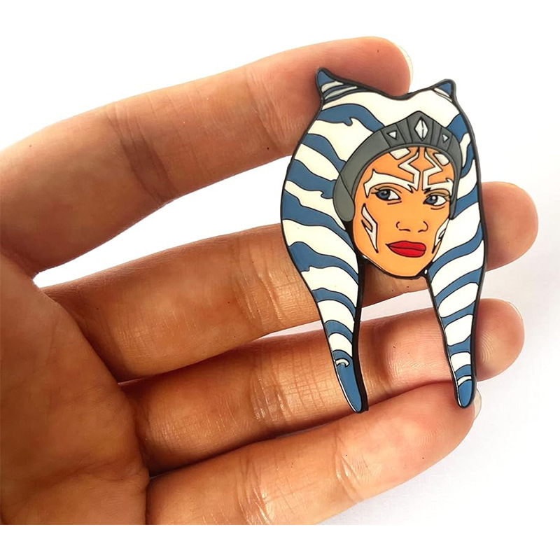 HOT Design INS Trend New Cartoon Character Avatar Strange Personality Creative Versatile Brooch Badge