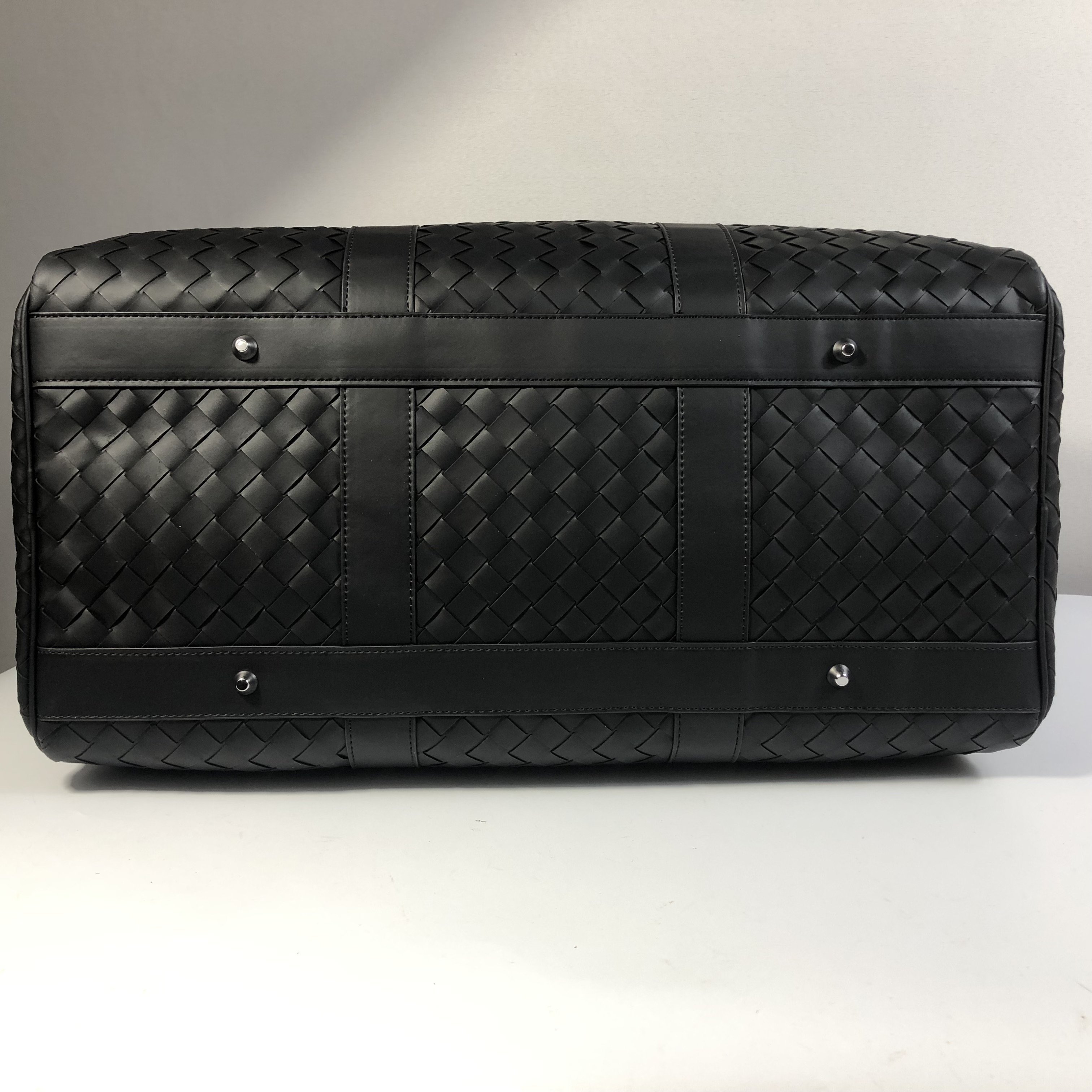 2025 Quality Duffle bag classic men women travel bags designer Real leather lage large capacity intrecciato woven handbag with removable strap