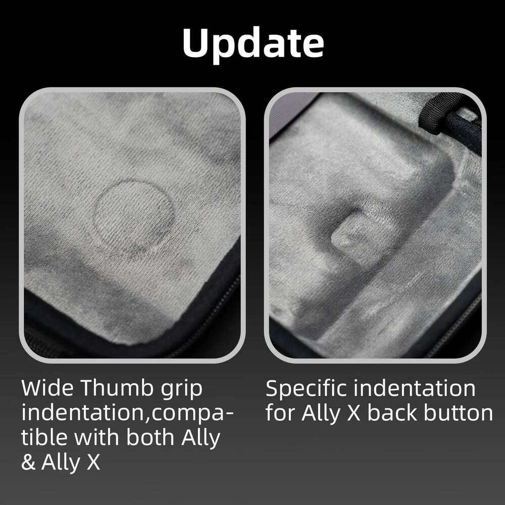 Skull & Co. EDC Case Portable Hard Shell Storage Bag Slim Carrying Pouch for ROG Ally X