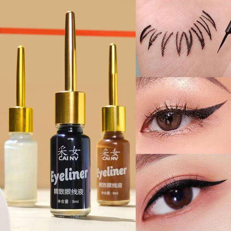 9ml Liquid Black White 0.01mm Super Slim Waterproof Quick Dry Long Lasting Color No Sdging Eyeliner Pencil Eye Makeup X250726