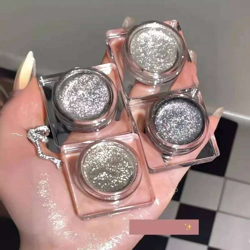 Shining Dia Polarized Highlighter Gel Lasting Metallic Brighten Eyes Liquid High Gloss Eyeshadow Makeup X250726