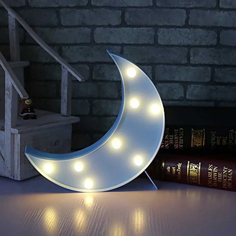 Nordic Lovely Cloud Star Moon LED 3D Night Light Kids Gift Toy For Baby Children Bedroom Toilet Lamp Decoration Indoor Lighting XJ250725