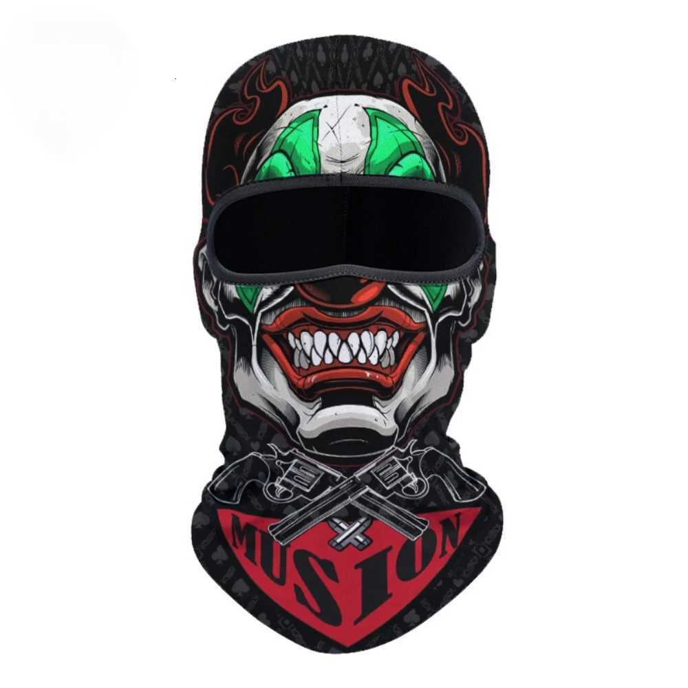 3D Balaclava Ski Mask Motorcycle Full Face Mask Outdoor Hood Headwear s Skull Mask Men Women for Halloween Z250725
