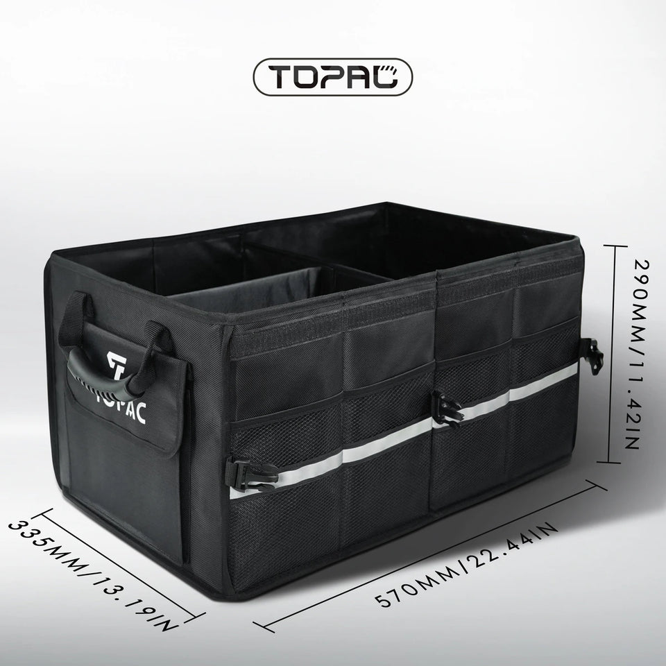 trunk storage box fully collapsed extra large for any size trunk