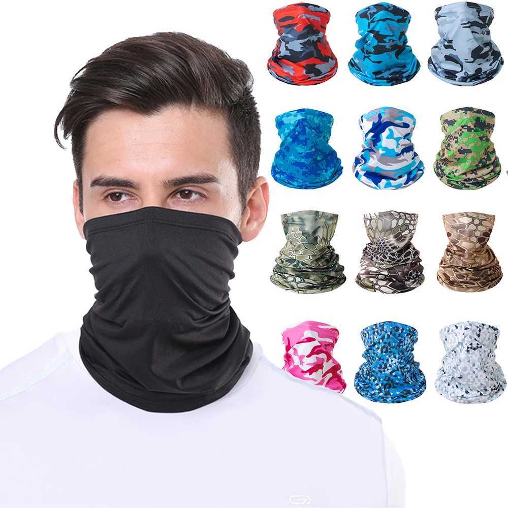 Outdoor Silk Sun Protection Bib Spring and Summer Motorcycle Neck Cover Sports Magic Bandana Riding Mask Full Face Z250725