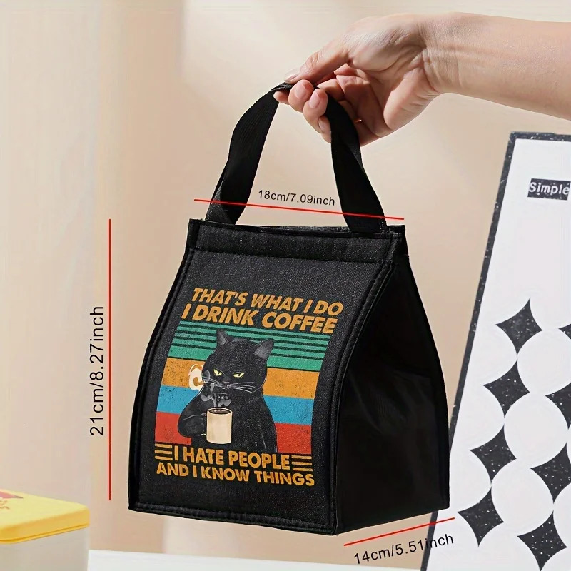 Portable lunch bag waterproof insulation box bento bag dinner insulation bag large capacity insulation and refrigeration 250723