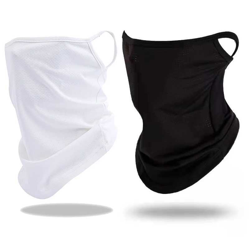Outdoor Balaclava Riding Face Mask Unisex Neck Protection Sunscreen Masks Motorcycle Earmuffs Silk Head Scarf Facemask cycling Z250725