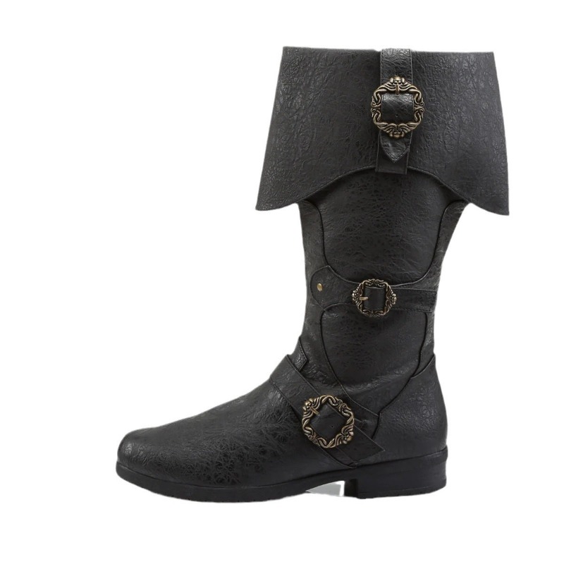 Medieval Costume Shoes: Authentic Viking-Style Leather Boot Collection