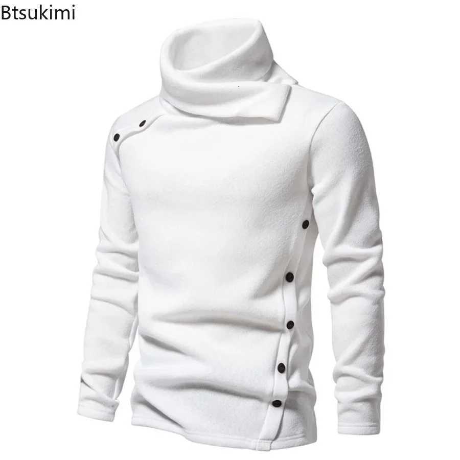 New 2025 Mens Thick Warm Sweaters Vintage Trend Knit Pullovers Man Turtleneck Sweater Soft Casual Knitwear Sweater for Men Tops Z250725