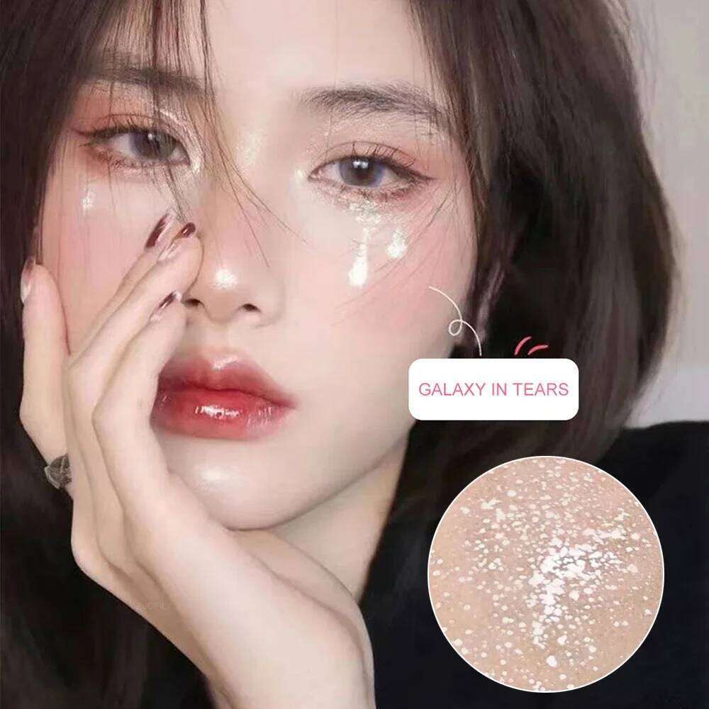 Liquid Eye Shadow Highlighter Water Proof Super Shiny Lasting Flakes Monochromatic Glitter Brighten Silkworm Makeup Maquille X250726