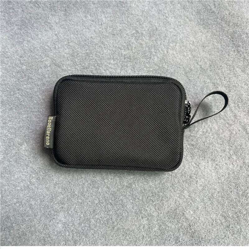 Simple Men's Oxford Short Wallet Student Zipper Purse Casual Youth Mini Clutch 2023 New Small Waist Bag