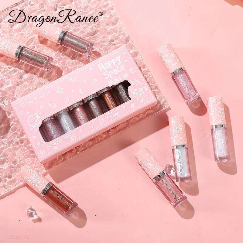 1/8PC Shimmer and Shiny Waterproof Liquid Glitter Eyeliner Eyeshadow Metallic Liner Pen Eye Beauty Party Makeup Tools X250726