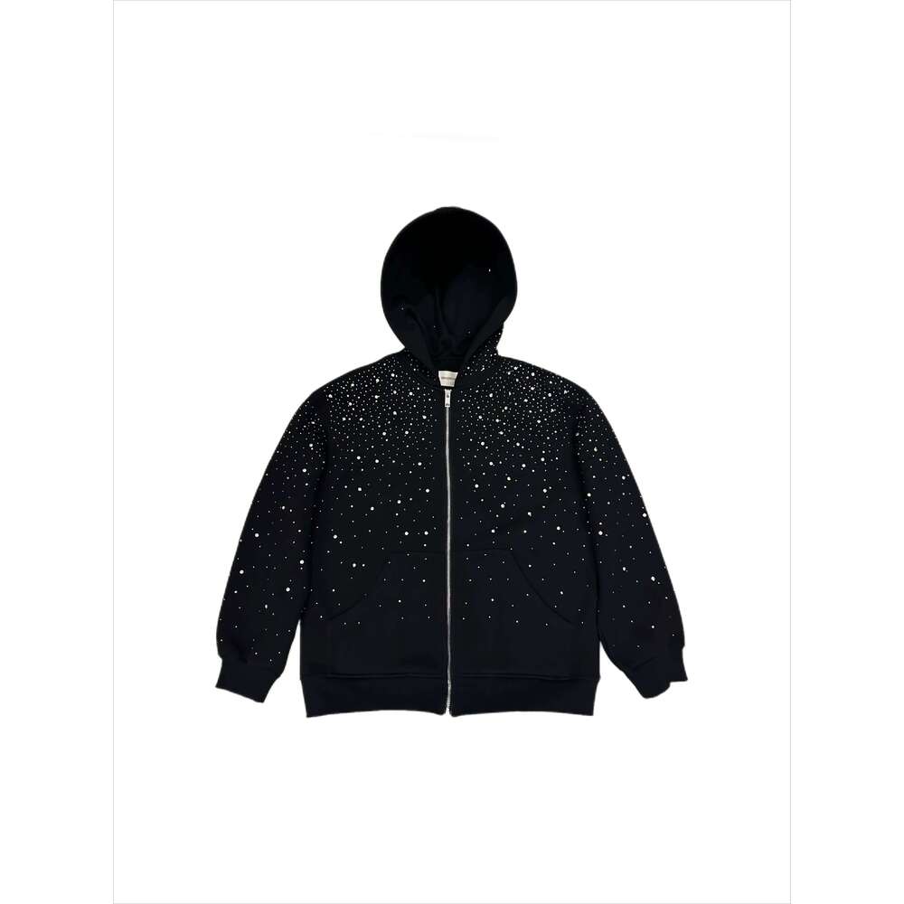Men's And Women's Original 2025 Spring New Babysbreath Hot Dia Jacket Chic Hooded Zipper Coats High-End Solid Color Jackets