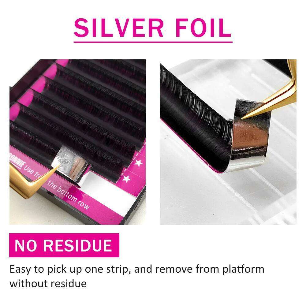 Abonnie ic Eyelashes Individual Volume Lashes Fluffy Ultra Soft Eyelash Extensions X250725