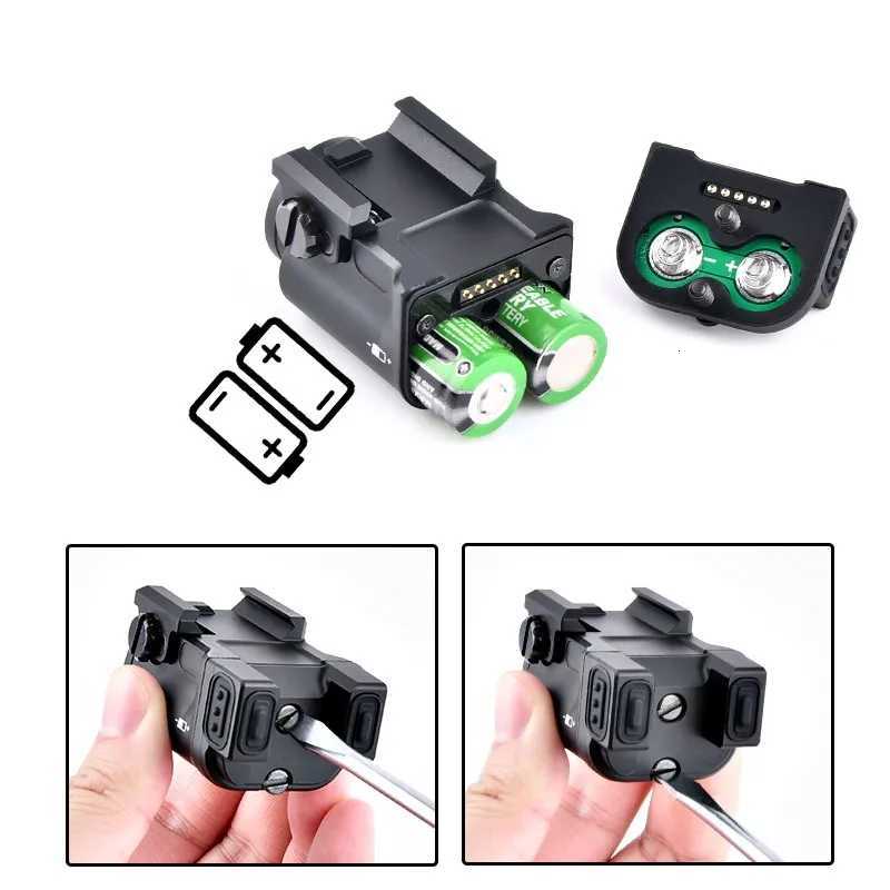 Tactical Zenit Klesch 1S GEN.2.0 Flashlight Airsoft Weapon Hanging LED Weapon Scout Light Pistol Hunting Lamp For Glock 17 19 W250722