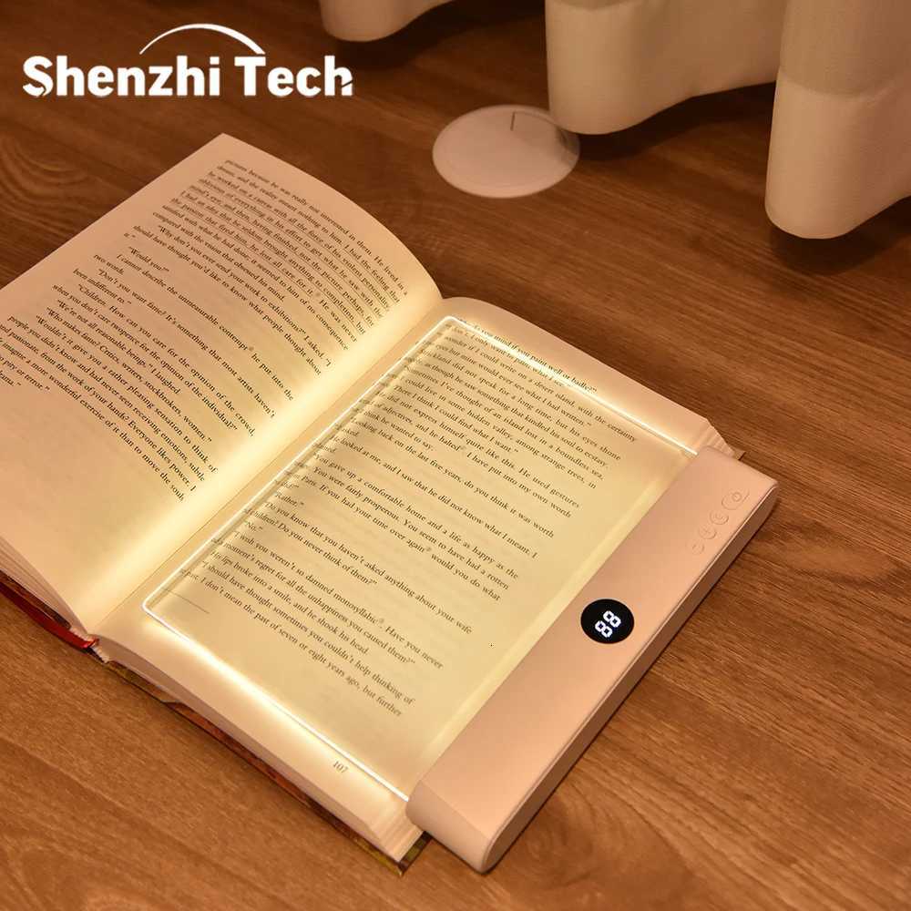 LED Reading Light Night Light Book Family Study Reading Lamp Portable Bookmark Light for Reading in Bed Car Motivational Travel XJ250725