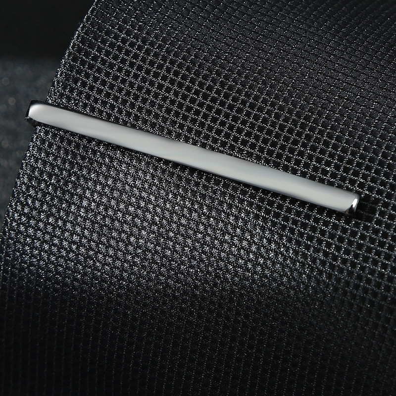 Simple Fashion Tie Clips MenS Metal Necktie Daily Business Wedding Ceremony Clip Pin Men Party Jewelry Accessories y250715