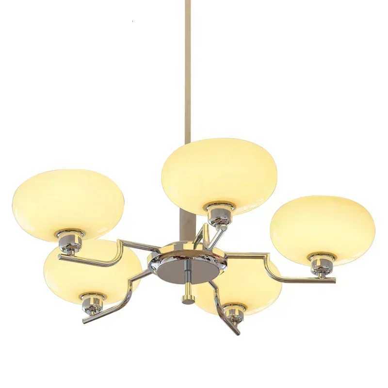 Bauhaus Medieval Modern French Bedroom Study Room Living Room Kitchen Chandelier Designer Nordic Led Lamp Lustre Ceiling LampXJ250725