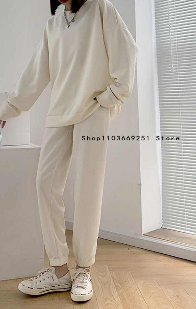 Round Neck Running Set Long Sleeved Long Pants 2-piece Set Womens Waffle Sports Hoodie Top Mens Womens Fitness Sports Set 250717