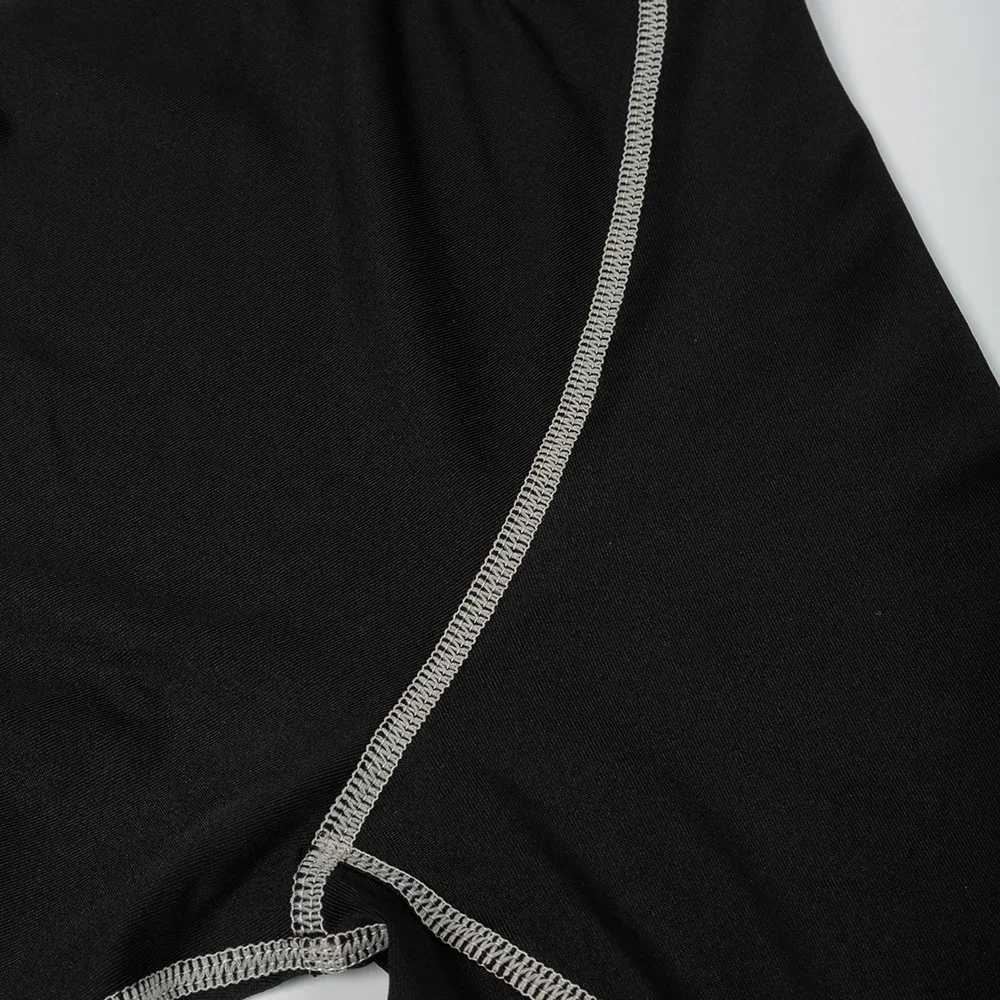 Mens Quick Dry Running T-shirt Workout Compression Shirt Turtleneck Long Sleeve Rash Guard Gym Base Layer Athletic Undershirt Z250725