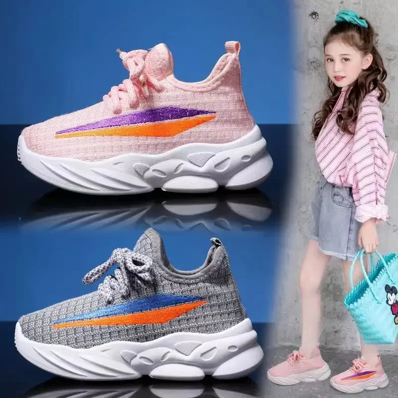 Kids Shoes Boys Sneakers Breathable Knit Casual Running Lightweight Girls for Little and Big Kids 250725