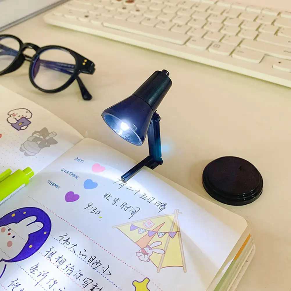 LED Table Lamp Mini Foldable Night Reading Book Lamp for Home Room Computer Notebook Laptop Desk Night Light Eye Protective XJ250725