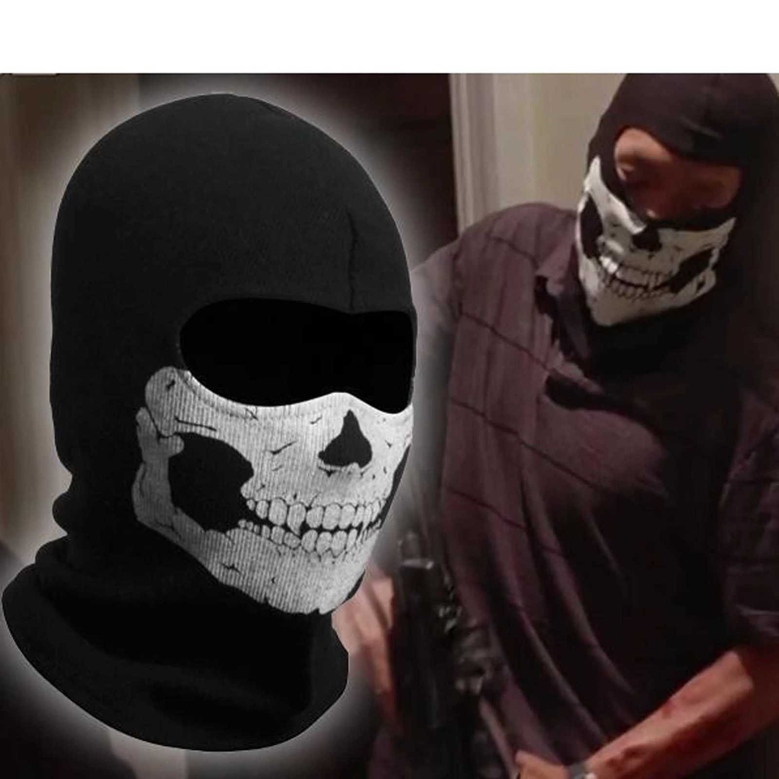 s Skull Full Face Mask for Cosplay Party Halloween Outdoor Motorcycle Bike Cycling Skateboard Hiking Skiing Snowmobile Z250725