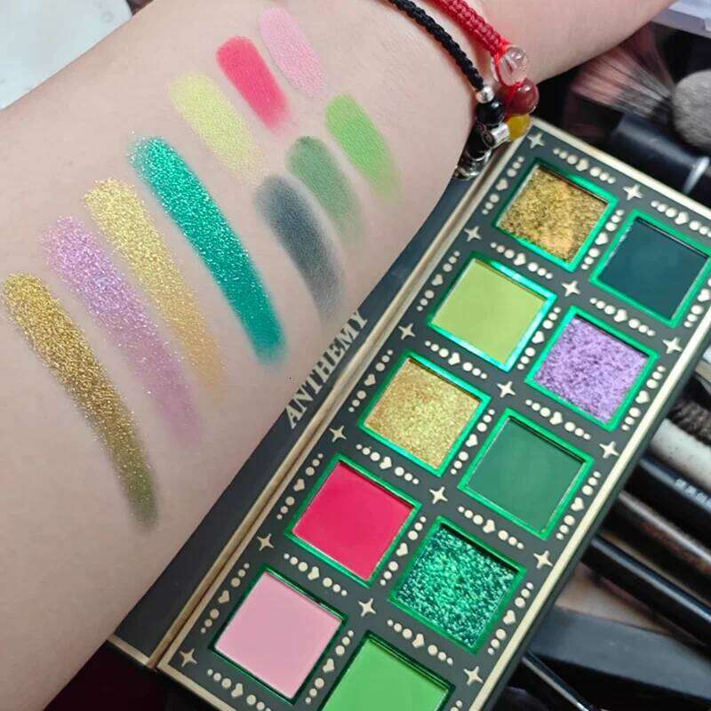 Makeup 10 Colors Eyeshadow Palette High Pigment Natural Eye Shadow Palette,Waterproof Long Lasting Vegan & Cruelty-Free