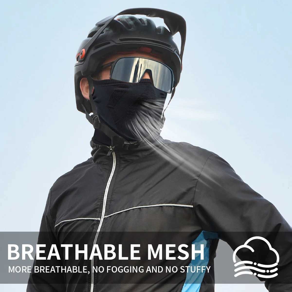 Anti-Uv Breathable Windproof Sun Protection Face Mask Reusable Sports Cycling Men Women Z250725